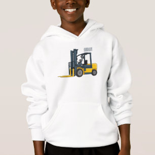 Camiseta Ilustração de desenho animado do empilhador