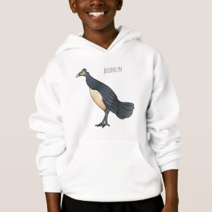 Camiseta ilustração de desenho animado do pássaro Maleo