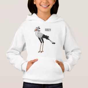 Camiseta Ilustração de desenho animado do Secretário Pássar