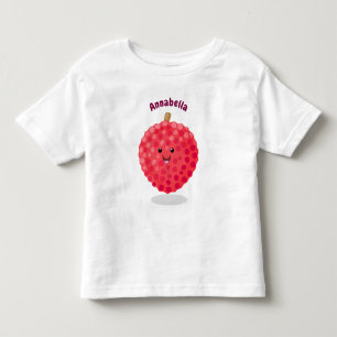 Camiseta Ilustração de desenho animado em forma de letra 