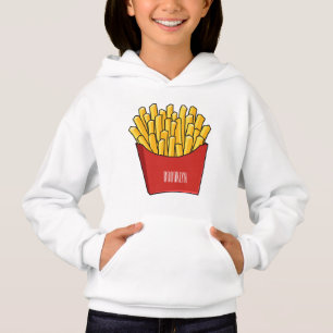 Camiseta Ilustração de desenho animado francês