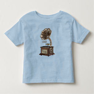 Camiseta Ilustração de desenho animado girável