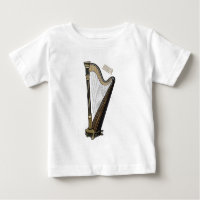 Ilustração de desenho animado Harp