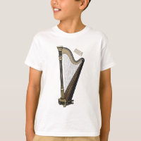 Ilustração de desenho animado Harp