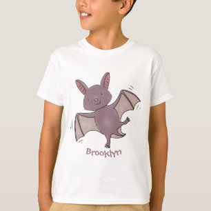 Camiseta Ilustração de desenho animado voador de filhotes