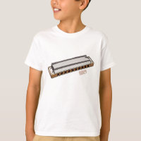 Ilustração de desenho da Harmonica