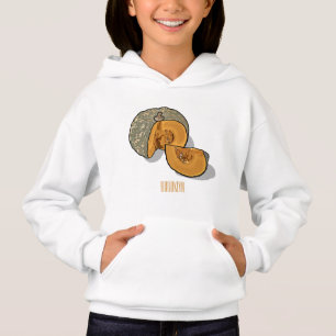 Camiseta Ilustração de desenho de abóbora