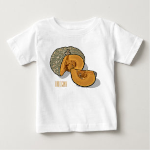 Camiseta Ilustração de desenho de abóbora