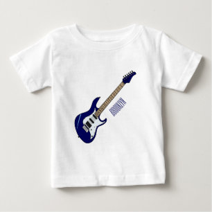 Camiseta Ilustração de desenho de guitarra elétrica