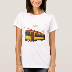 Camiseta Ilustração de desenho do carrinho de Mata