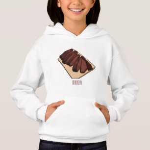 Camiseta Ilustração de desenho do peito de carne