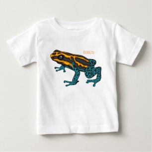 Camiseta Ilustração de desenho do sapo Dart Veneno