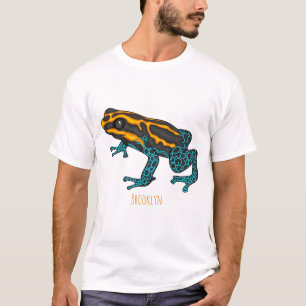 Camiseta Ilustração de desenho do sapo Dart Veneno