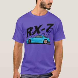 Camiseta ilustração de design de carro lado esquerdo vintag