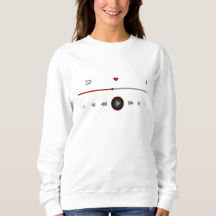 Camiseta Ilustração de design do Media Music Player. Mídia