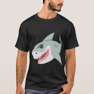 Camiseta Ilustração de Design Gráfico de Tubarão Meu Espíri