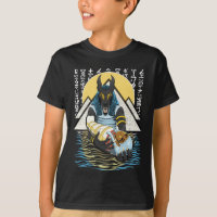 Ilustração de Deus Egípcio Anubis