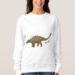 Camiseta Ilustração de dinossauro blindado Ankylosaurus