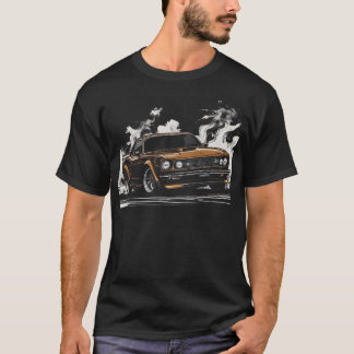 Camiseta Ilustração de Drivers de Carros