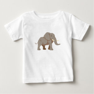 Camiseta Ilustração de Elefante Africano