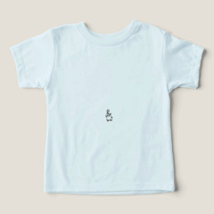 Camiseta Ilustração de espiral floral   Arte Negra Elegante