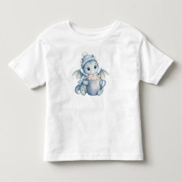 Camiseta Ilustração de Férias da Caneca de Cacau do Dragão
