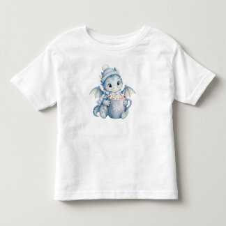 Camiseta Ilustração de Férias da Caneca de Cacau do Dragão