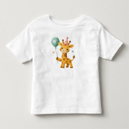 Camiseta Ilustração de festa de animal personalizada do Geo