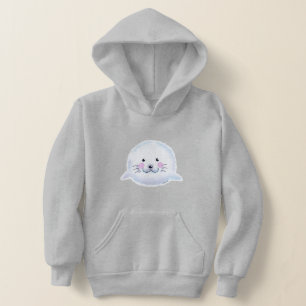 Camiseta Ilustração de Foca Bebê Fofa e Felpuda