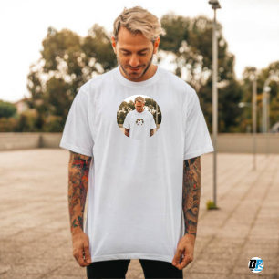 Camiseta Ilustração de Foto em Foto Estilo Único