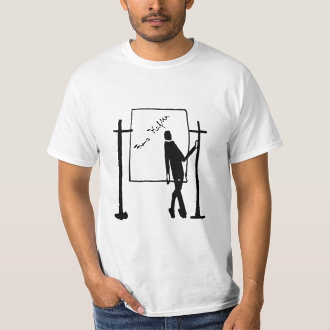 Camiseta Ilustração de Franz Kafka (Frente)