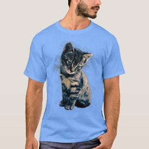 Camiseta Ilustração De Gatinhos Estéticos De Cottagecore