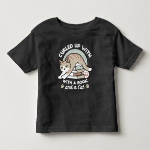 Camiseta Ilustração de Gato do Livro ao Longo - Enrolada e 