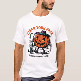 Camiseta ilustração de Halloween inspirada na vintage