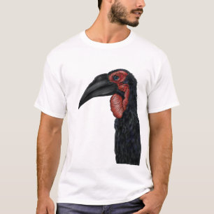 Camiseta Ilustração de Hornbill do Sul