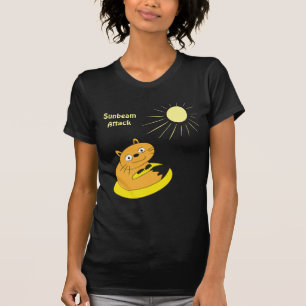 Camiseta Ilustração de Humor de Gato Introvertido Aconchega