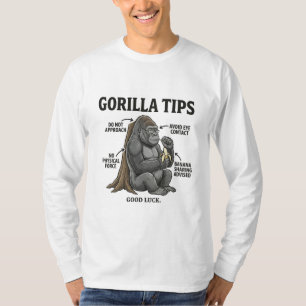 Camiseta Ilustração de Infográfico de Dicas de Segurança de