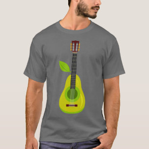 Camiseta Ilustração de instrumento de música de violão