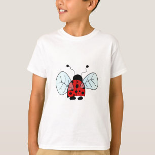 Camiseta Ilustração de Joaninha Fofa