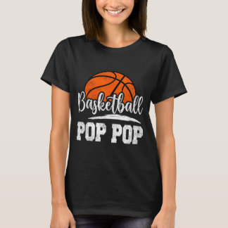 Camiseta Ilustração de Jogador de Basquete Pop Pop Basquete