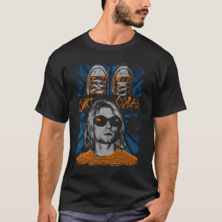 Camiseta Ilustração de Kurt Cobain