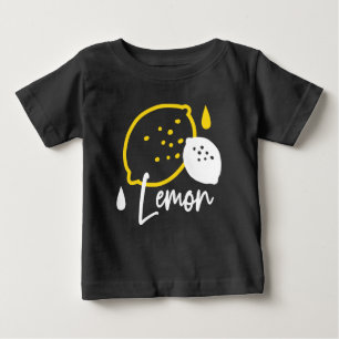 Camiseta Ilustração de Limão de abstrato - Citrinos frescos