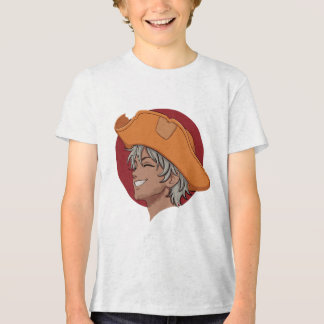 Camiseta Ilustração de Menino Anime