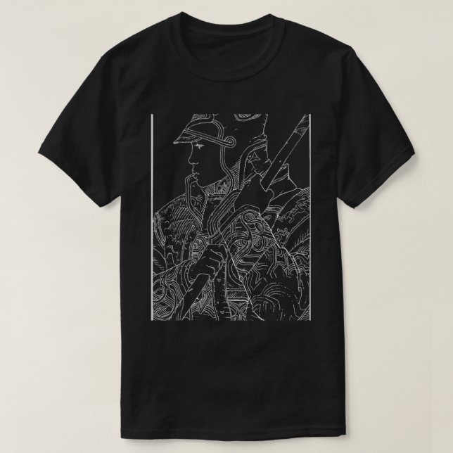Camiseta Ilustração de Moebius Jean Giraud (Frente do Design)