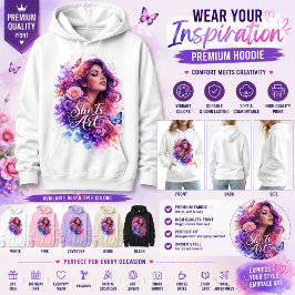 Camiseta Ilustração de Mulher com Estética de Borboleta Flo