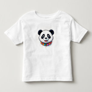 Camiseta Ilustração de Panda Fofo