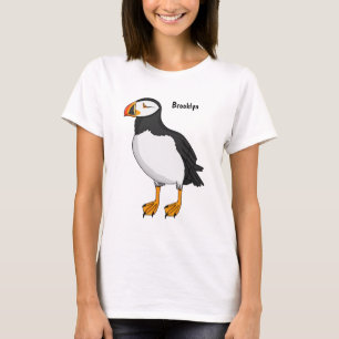 Camiseta Ilustração de papagaio-do-mar