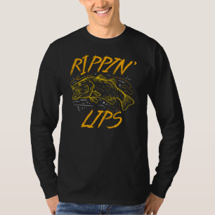 Camiseta Ilustração de Peixe de Lábios Rippin com Gancho