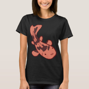 Camiseta ilustração de peixe Koi