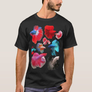 Camiseta ilustração de peixe-palhaço laranja
